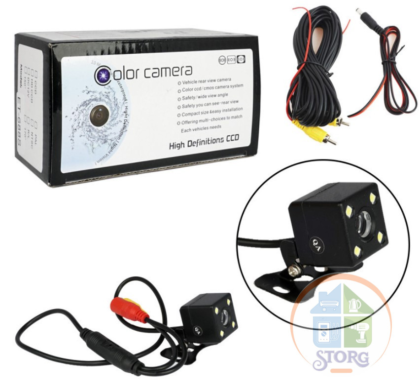 Камера заднего вида CarLive ET-6298 LED  (3003 solution)