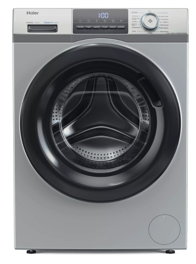 Стиральная машина Haier HW60-BP12929ASE 6кг, 1200об/мин, Инверторный мотор, Wi-Fi, Пар, Дозагрузка