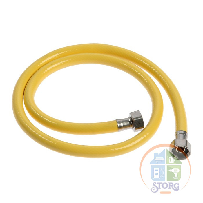 Подводка для газа ZEIN, ПВХ, внутренняя/внутренняя резьба 1/2", 100 см 7875832