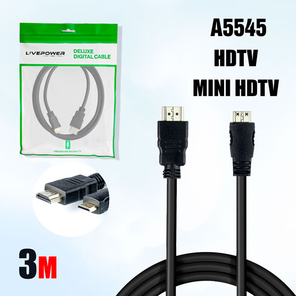 Kабель HDMI to mini HDMI 3м