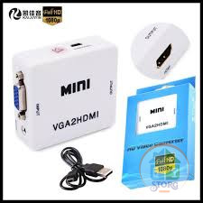 Адаптер S-TORG Mini VGA/HDMI 1080p Converter
