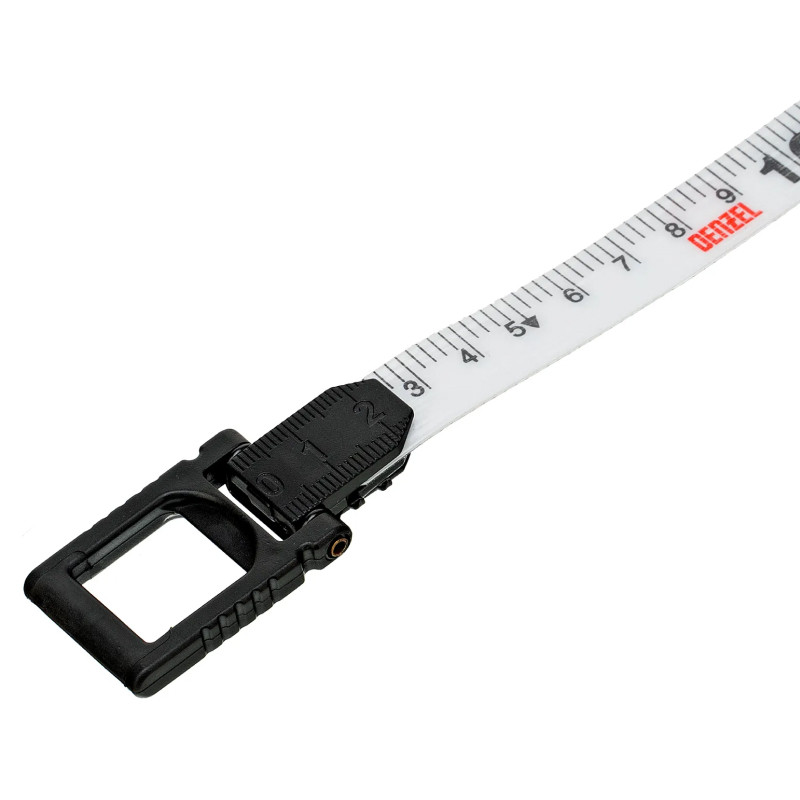 Рулетка геодезическая Denzel 30 м х 15 мм, закрытый корпус, фиберглассовая лента