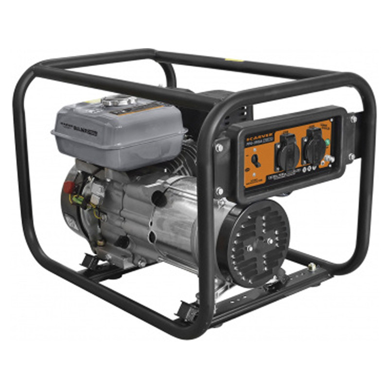 Электрогенератор бензиновый Carver PPG-3900A Builder, 3 кВт, 67 дБ, 1-фазный, 4-х тактный, 42 кг