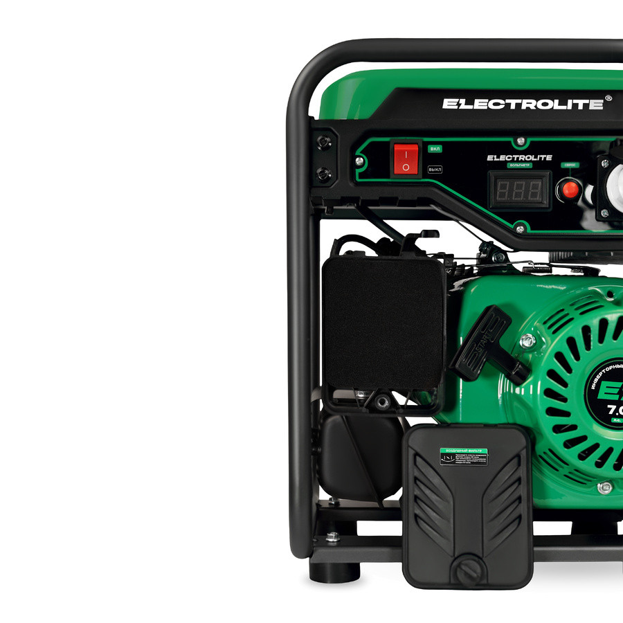 Генератор бензиновый инверторный ELECTROLITE EL 3500i, 3000Ватт, чист. синус, 4-х такт., 3.3 кВт