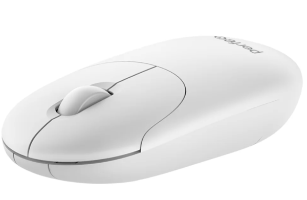 Мышь оптическая беспроводная Perfeo "SLIM", 3 кн, DPI 1200, USB, белая