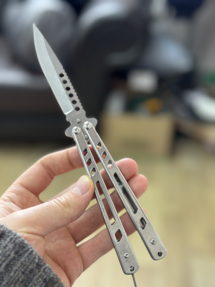 Нож-бабочка походный F892S (22см)