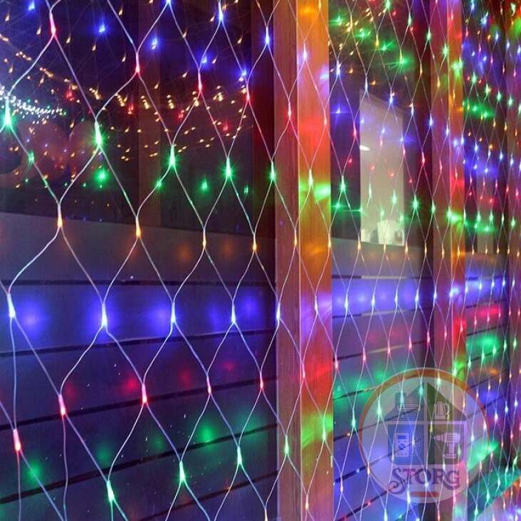 Гирлянда-сетка S-Torg 480 LED 3*3м (разноцвет)