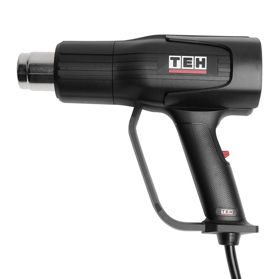 Фен строительный TEH THG2009, 2000Вт, 220В, 2реж., 60–350°C/60–600°C, холод. продувка, кейс