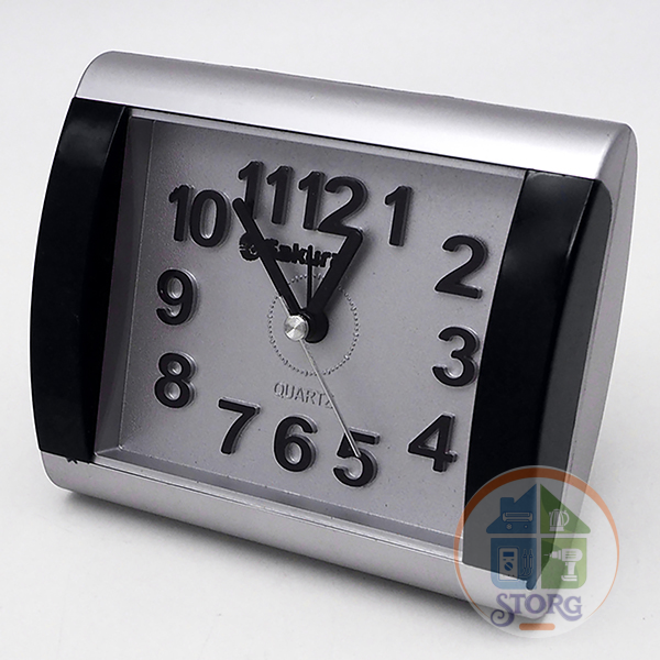 Часы-Будильник кварцевые SAKURA SA-8503B дискрет.ход