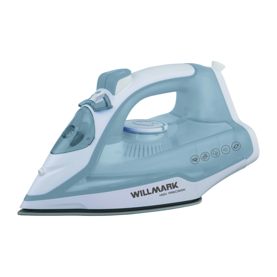 Утюг WILLMARK SI-2267CB , 2200Вт, керам. подошва., 210 мл, ,самоочист.,пар удар )