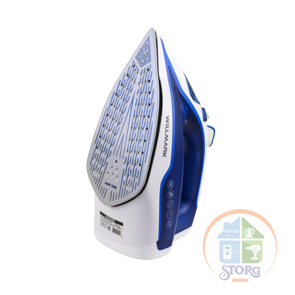 Утюг WILLMARK SI-2267CB , 2200Вт, керам. подошва., 210 мл, ,самоочист.,пар удар )