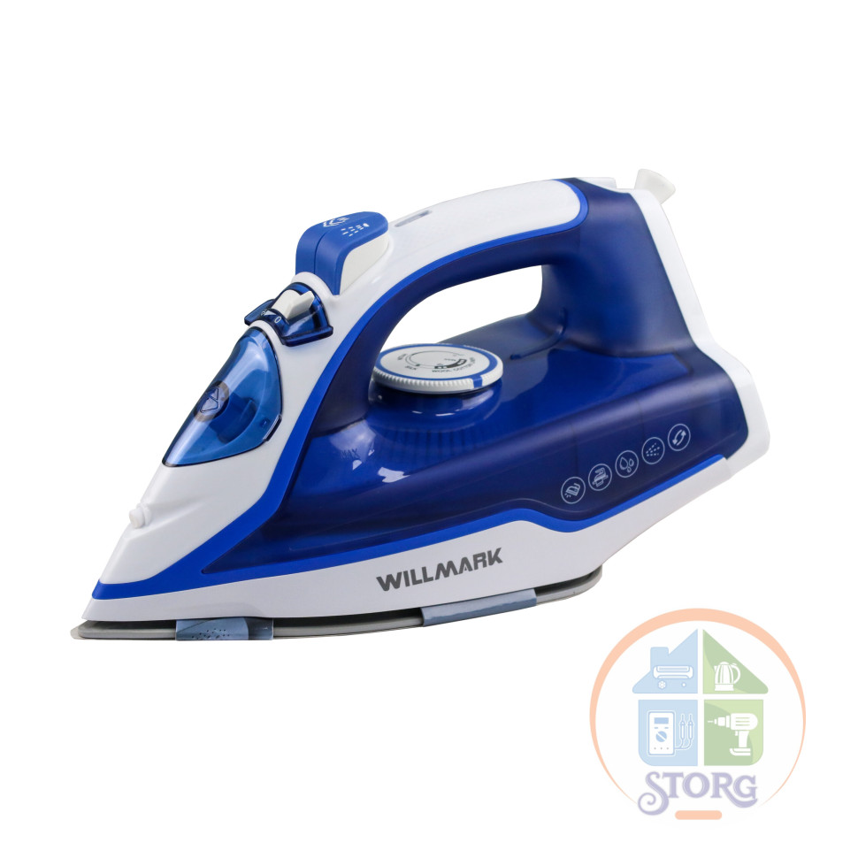 Утюг WILLMARK SI-2267CB , 2200Вт, керам. подошва., 210 мл, ,самоочист.,пар удар )