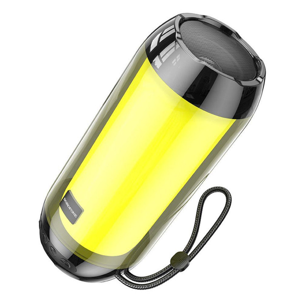 Портативная колонка BOROFONE BR25 Crazy sound colorful luminous BT speaker (черный)