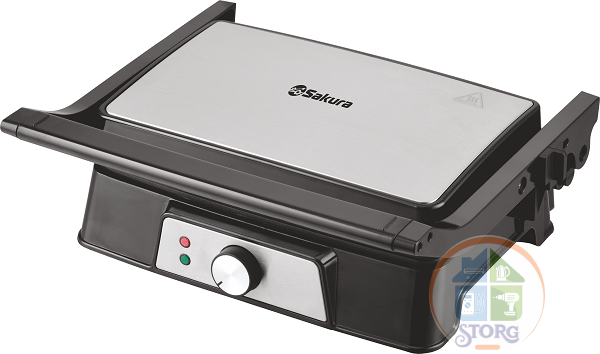 Электрогриль SAKURA SA-7664 1800 Вт антипригар.покрытие