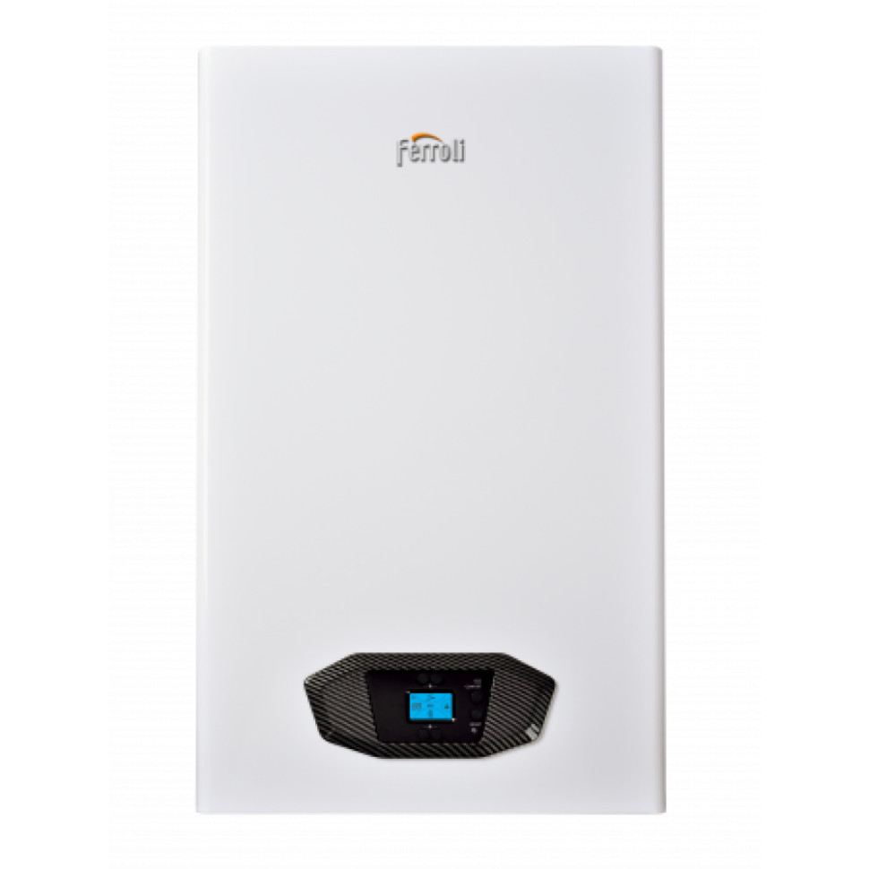 Газовый котел настенный Ferroli Vitabel F24 + труба, 24 кВт, обогрев до 240 м², двухконтурный
