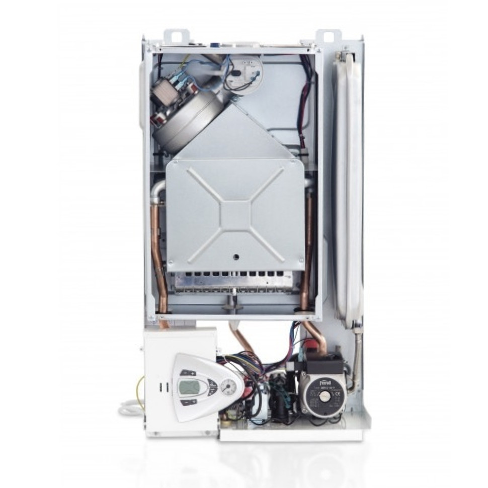 Газовый котел настенный Ferroli Vitabel F24 + труба, 24 кВт, обогрев до 240 м², двухконтурный