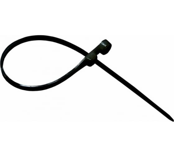 Хомут-стяжкa REXANT под винт100x3,6мм, Черный (100 шт/уп) Хомут-стяжкa REXANT под винт100x3,6мм, Черный (100 шт/уп)