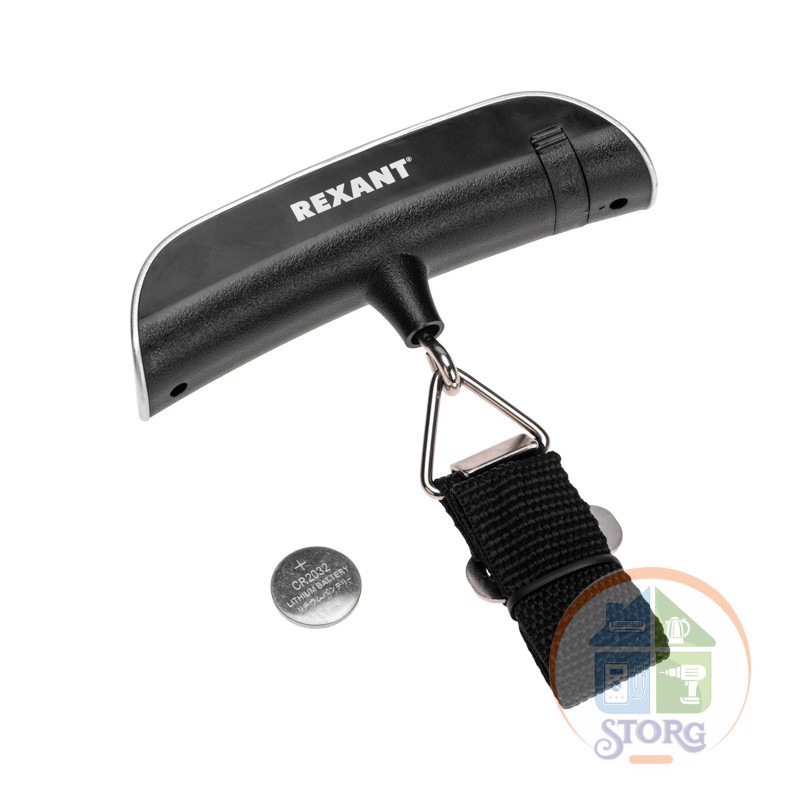 Весы безмен электронный для багажа REXANT, до 50кг