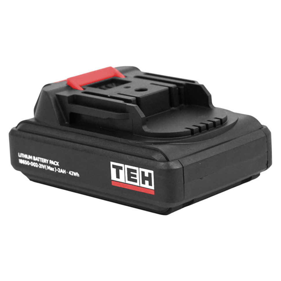 Виброприсоска для плитки аккумуляторная TEH TTV6370, 20В, аккум. Li‑Ion, 2Ач, присоска 123мм, подъем 30кг, 4000–8000 виб/мин, 6‑ступ.