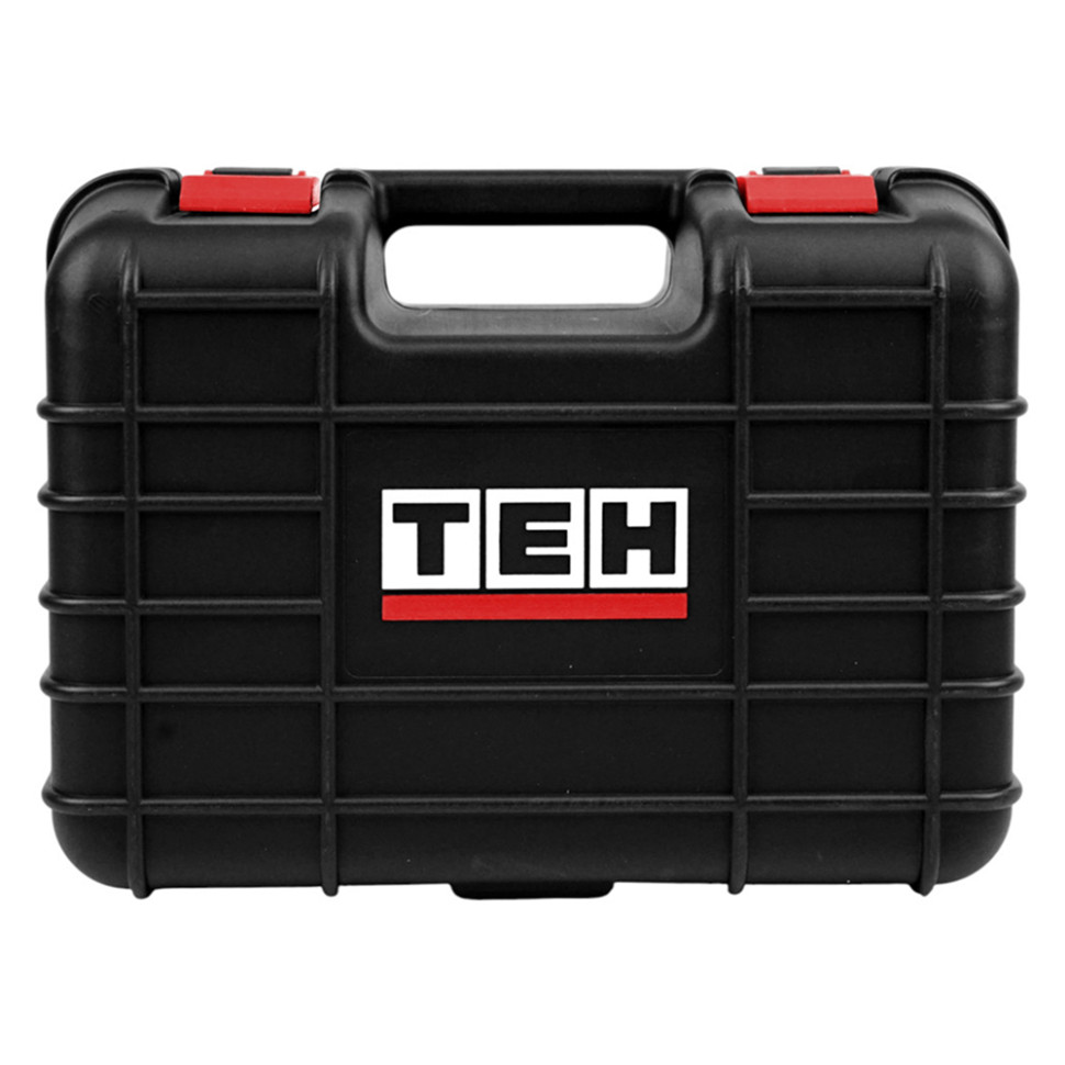 Виброприсоска для плитки аккумуляторная TEH TTV6370, 20В, аккум. Li‑Ion, 2Ач, присоска 123мм, подъем 30кг, 4000–8000 виб/мин, 6‑ступ.