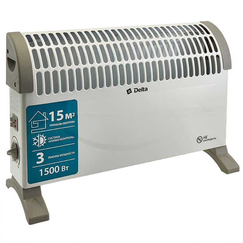 Обогреватель конвекторный DELTA D-3008 1500Вт (1)