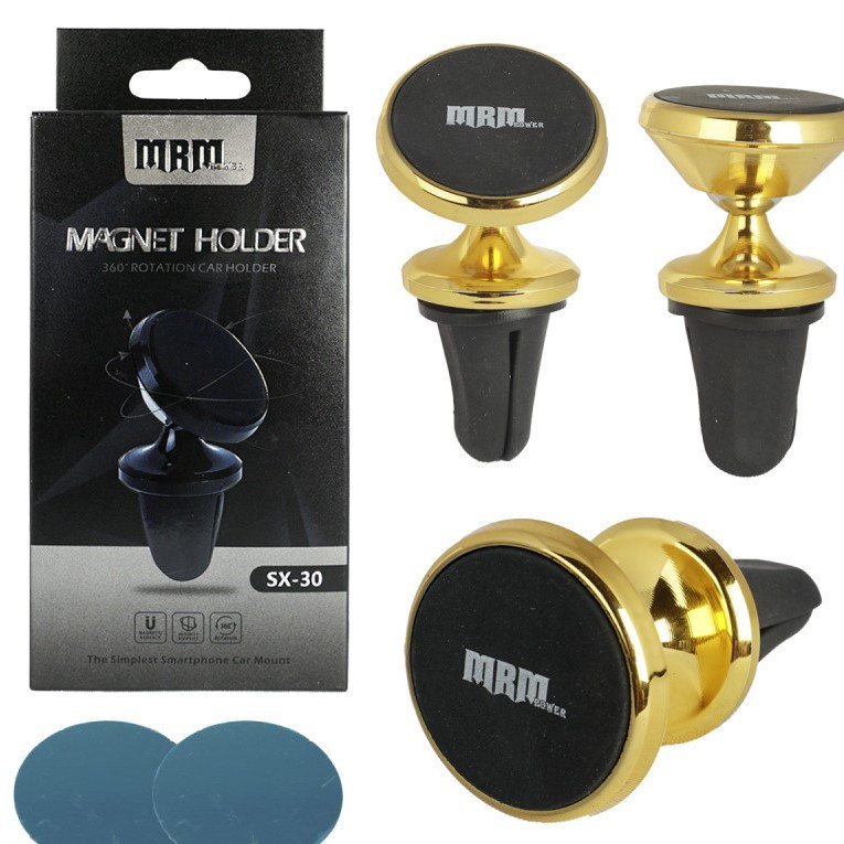 Холдер (автодержатель) на воздуховод магнитный MRM SX30 (gold)