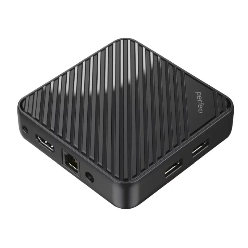 SMART TV BOX приставка "LOGIC 2/16",Perfeo, Allwinner H313,Android 10, 2Gb/16Gb,Пульт Bluetooth