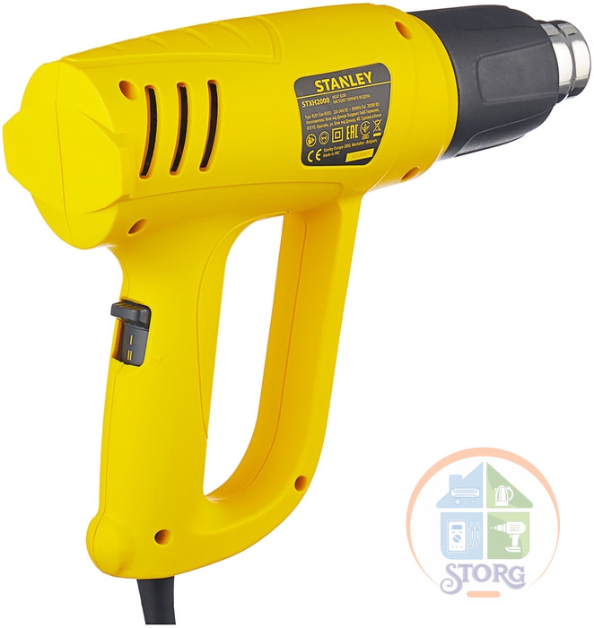 Фен технический STANLEY STXH 2000-B9, 2000 Вт