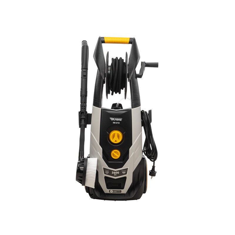 Мойка высокого давления KR-210, 2600Вт, 500 л/ч, 210 Бар KRANZ