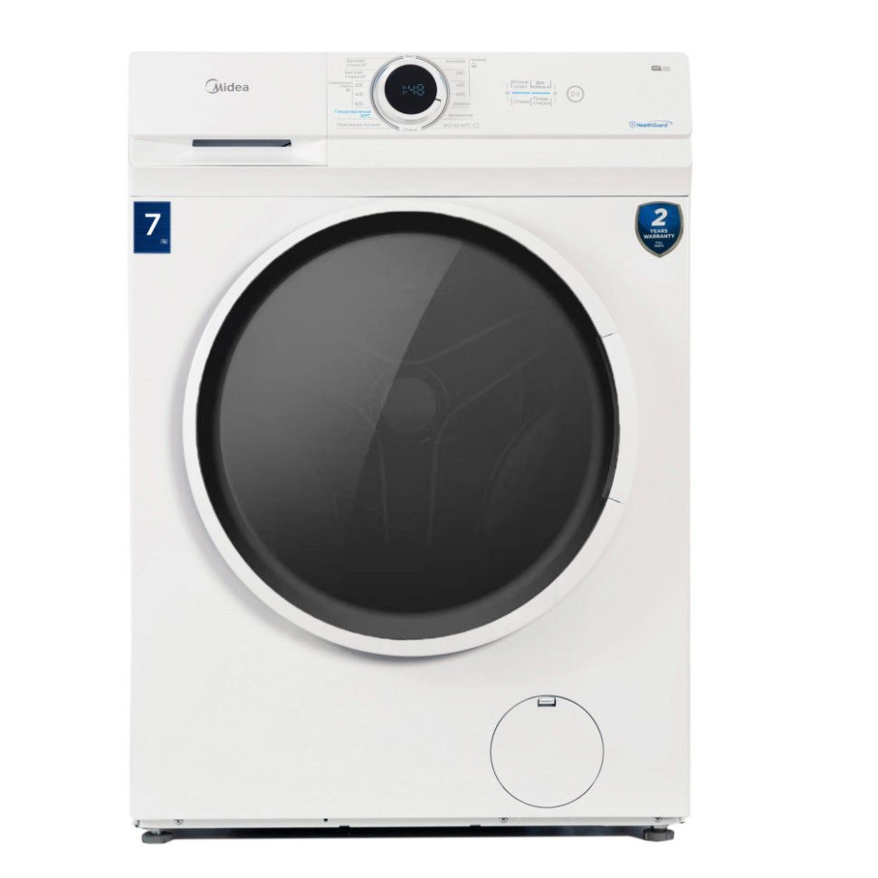 Стиральная машина Midea MF100W70/W Белый, 7 кг, 15прог., Lunar Dial, 1200 об/мин, 85х59,5х40см Стиральная машина Midea MF100W70/W Белый, 7 кг, 15прог., Lunar Dial, 1200 об/мин, 85х59,5х40см