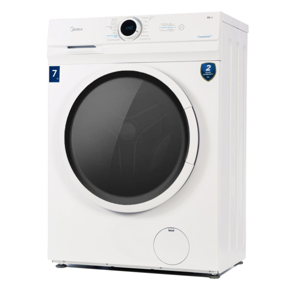 Стиральная машина Midea MF100W70/W Белый, 7 кг, 15прог., Lunar Dial, 1200 об/мин, 85х59,5х40см Стиральная машина Midea MF100W70/W Белый, 7 кг, 15прог., Lunar Dial, 1200 об/мин, 85х59,5х40см