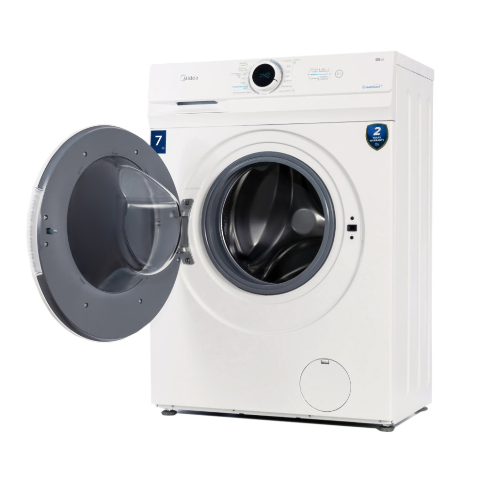 Стиральная машина Midea MF100W70/W Белый, 7 кг, 15прог., Lunar Dial, 1200 об/мин, 85х59,5х40см Стиральная машина Midea MF100W70/W Белый, 7 кг, 15прог., Lunar Dial, 1200 об/мин, 85х59,5х40см