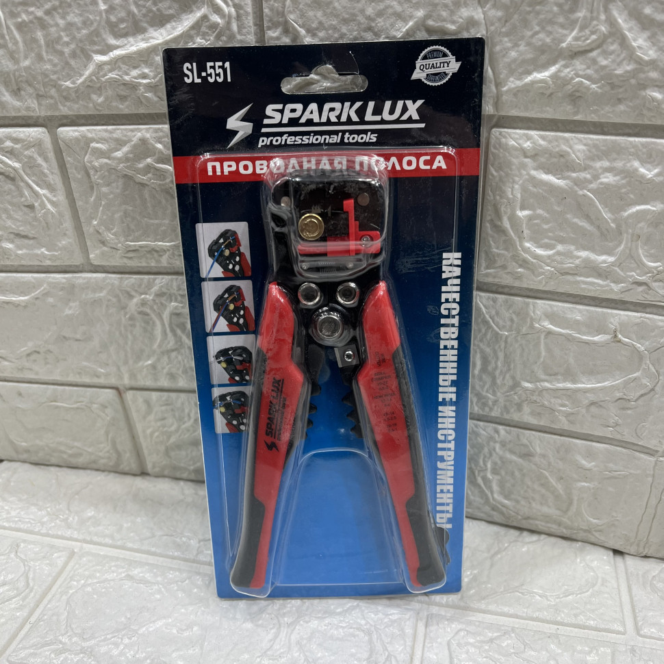 Кримпер для обжима cъемник изоляции Spark lux SL-551 полуавтоматический 0,5-6mm² (48шт)