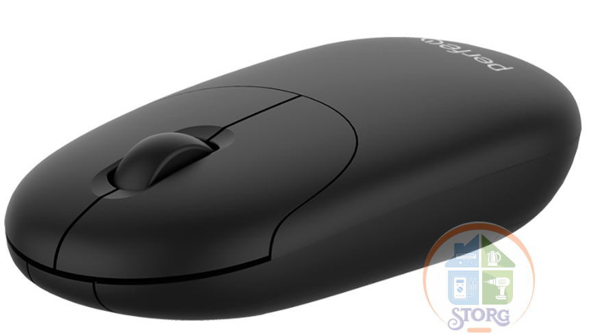 Мышь оптическая беспроводная Perfeo "SLIM", 3 кн, DPI 1200, USB, чёрный