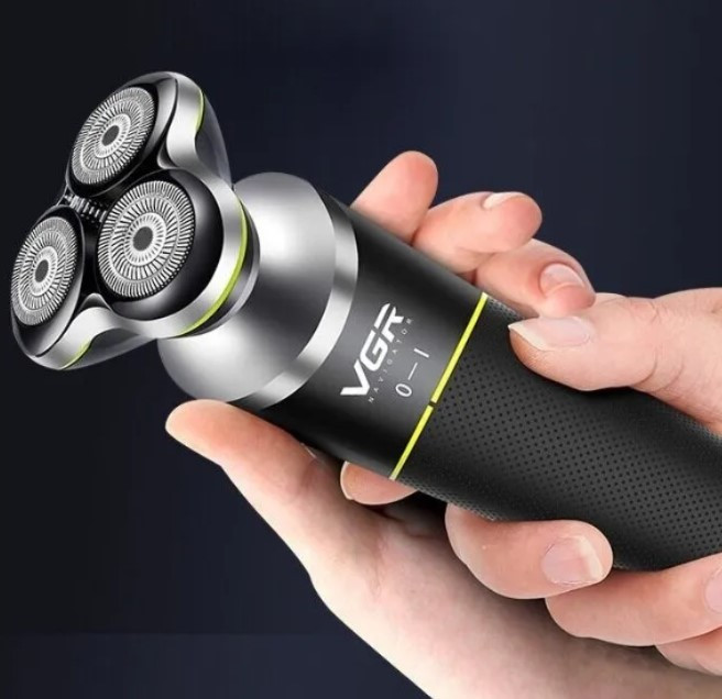 Электробритва VGR V-308 Professional Влажное,сухое бритье; АКБ 60мин, влагозащита IPX7
