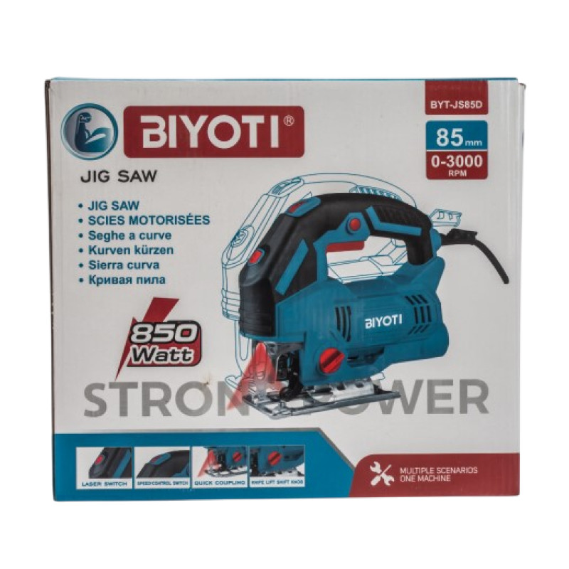 Лобзик электрический BIYOTI BYT-JS85D, 850W