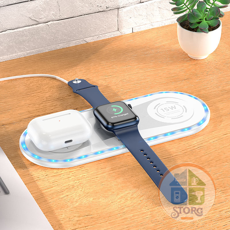 Беспроводное зарядное устройство Borofone BQ14 22.5W  white