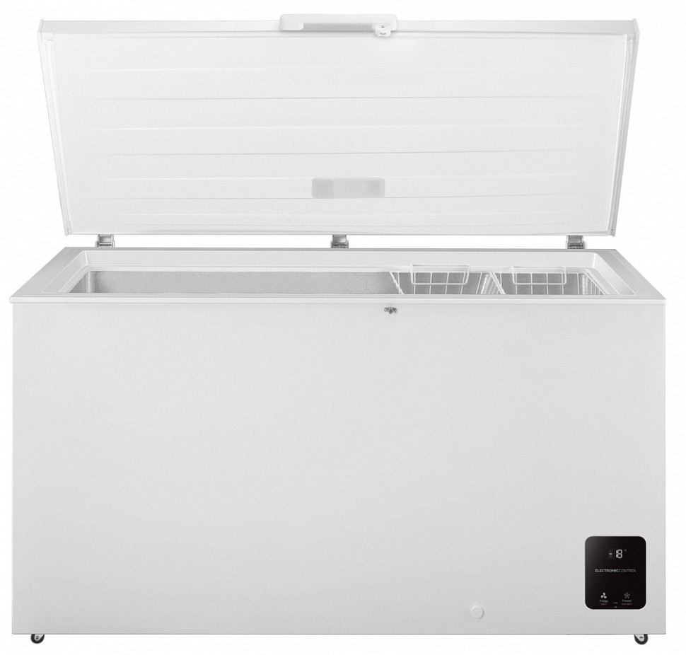 Морозильный ларь Gorenje FHC42A6W белый, 420л , (ВxШxГ), cм: 85 х 144.8 х 72.1
