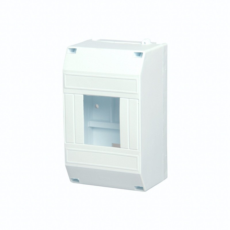 Щит 4-гн. Бокс пластиковый REXANT КМПн 1/4 IP20 белый инд. штрих-код