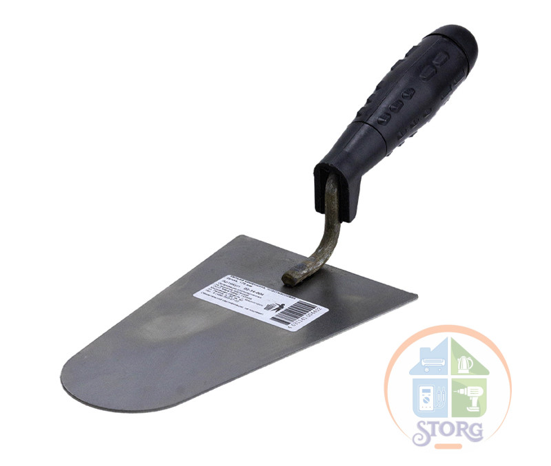 Кельма бетонщика, пластмассовая ручка, 200мм