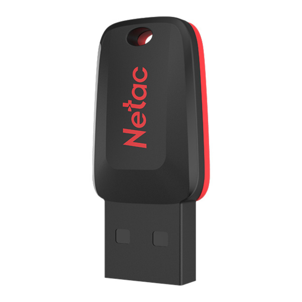 USB флеш-накопитель R/W Netac NT03U197N-128G-20BK, 128GB, U197, USB 2.0, Черный/красный USB флеш-накопитель R/W Netac NT03U197N-128G-20BK, 128GB, U197, USB 2.0, Черный/красный