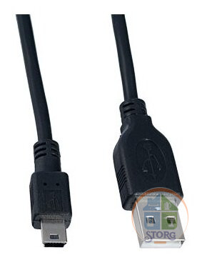 PERFEO Кабель USB2.0 A вилка - Mini USB вилка, длина 1,8 м. (U4302)