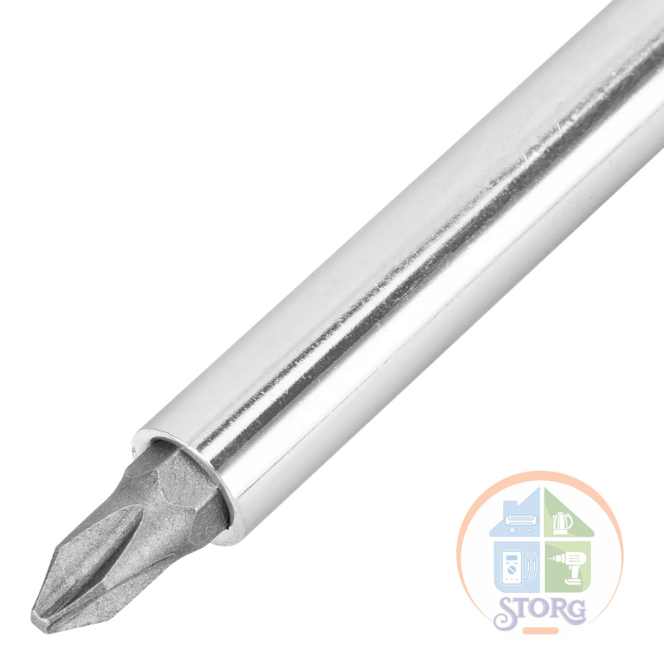 Отвертка телескопическая + биты + гибкий привод, 8 пред., PH + SL + Torx, CS, 2к рукоятка// Sparta