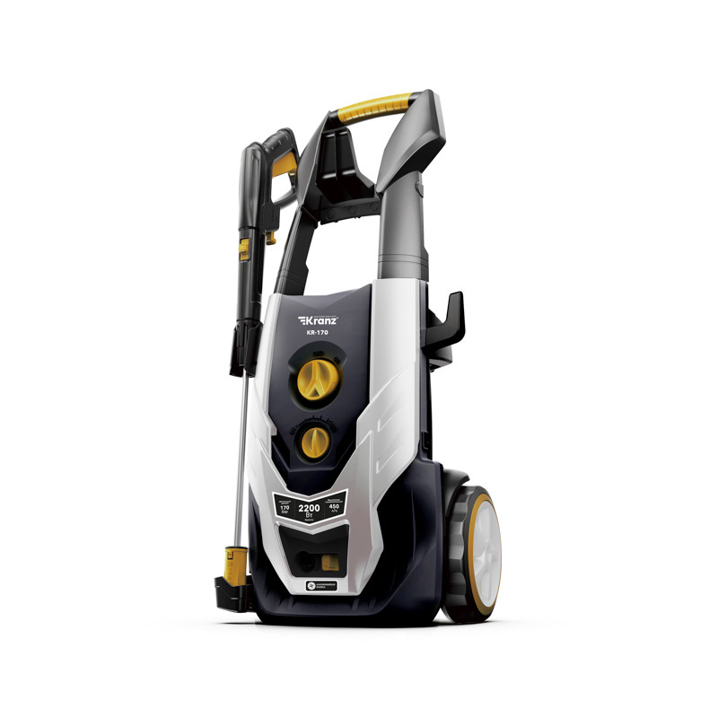 Мойка высокого давления KRANZ KR-170, 2200Вт, 450 л/ч, 170 Бар