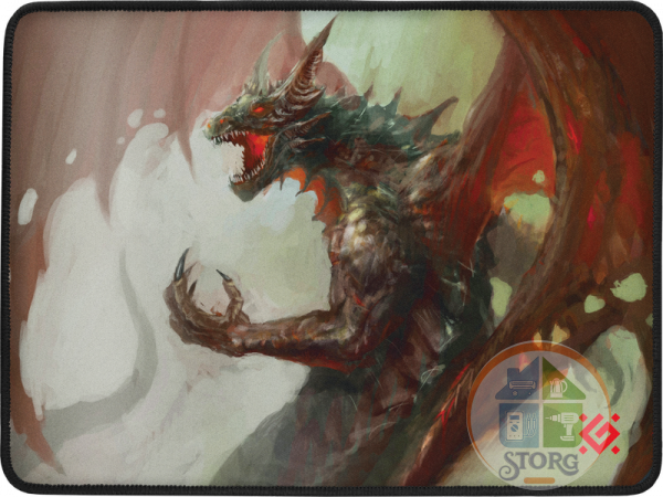 Игровой коврик DEFENDER Dragon Rage M 360x270x3мм, ткань+резина