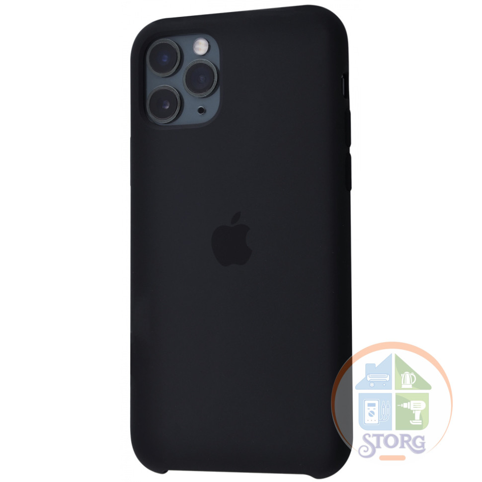 Чехол Silicone Case для iPhone 11 Pro (Чёрный) (18)