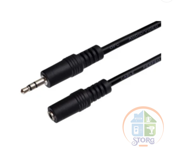 Кабель PERFEO J2204 Jack 3.5мм вилка - Jack 3.5мм розетка 10м