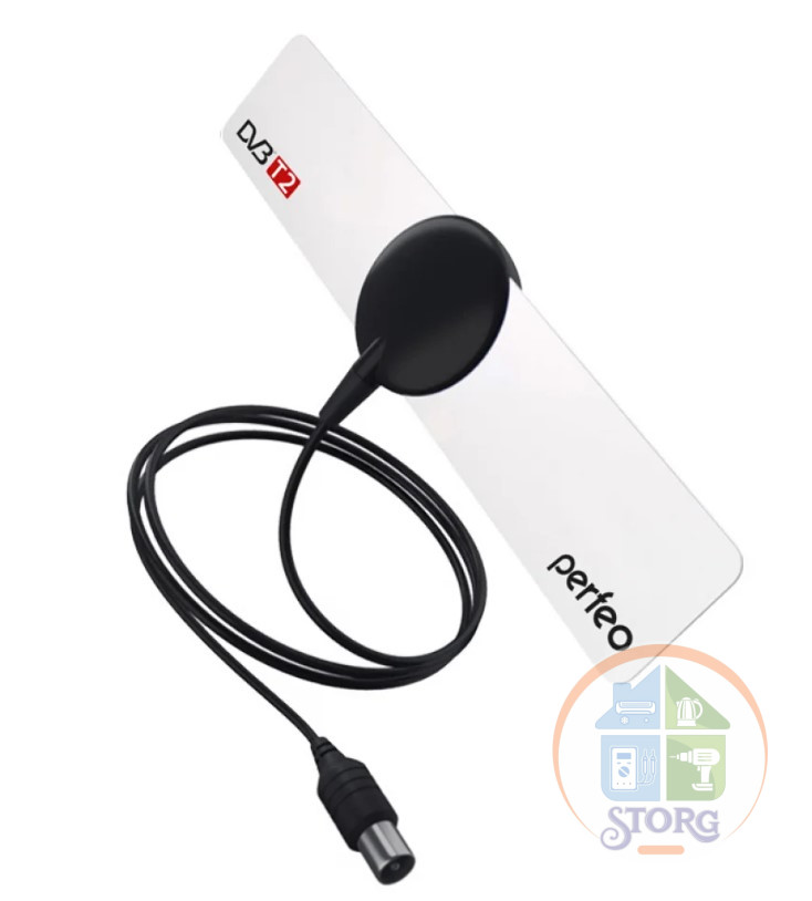 Perfeo ТВ антенна "WISPY", пассивная, DVB-T2 (PF-TV1407)(BAS-5110)