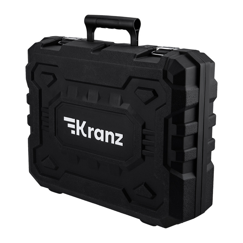 Перфоратор аккумуляторный KRANZ, SDS-plus, 2,2Дж, 1акк. х 4Ач, в кейсе