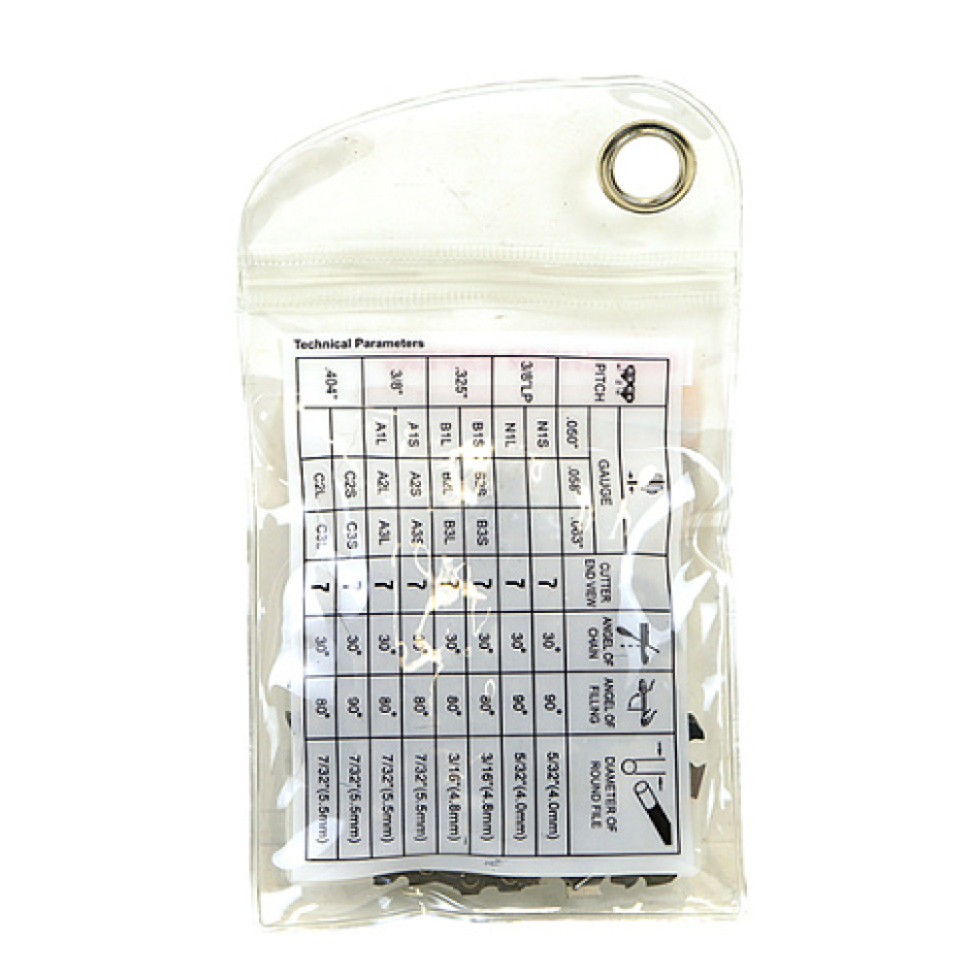 Цепь для бензопилы Sturm! SC38013CST-50, 50зв., шаг3/8″, паз0,050″, чизельный зуб, хромир., калёный